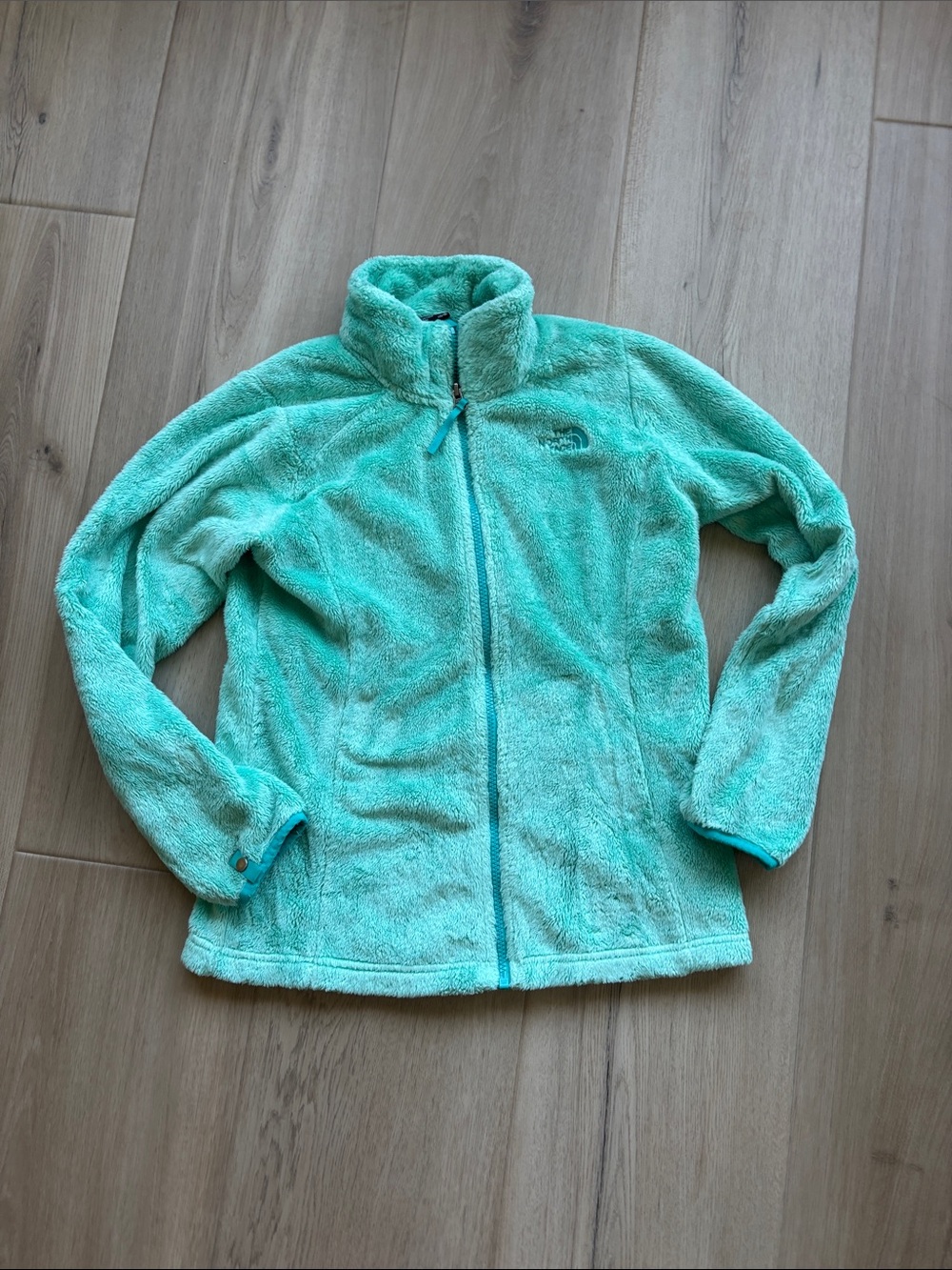 🩵Girls large Sea foam Green North Face Jacket🩵
